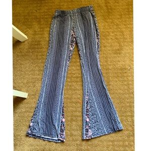Pattern Flare Pant